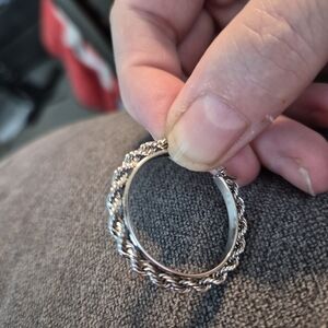 Elegant Silver Hoop Earrings